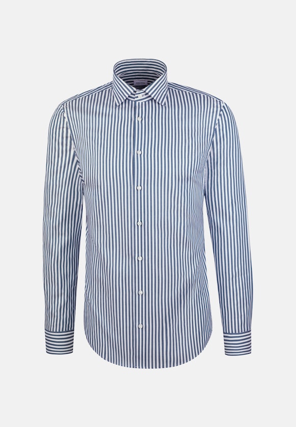 Slim Business Hemd Gestreift in Grün |  Seidensticker Onlineshop