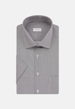 Chemise Business Regular Manche courte Col Kent in Bleu Moyen |  Seidensticker Onlineshop