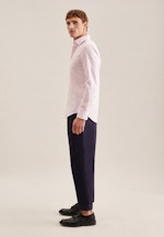 Non-iron Twill Business Shirt in Slim with Kent-Collar in Pink |  Seidensticker Onlineshop