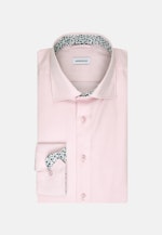 Non-iron Twill Business Shirt in Slim with Kent-Collar in Pink |  Seidensticker Onlineshop