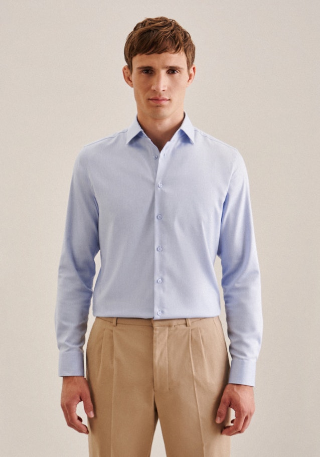 Slim Business Hemd Uni in Hellblau | Seidensticker Onlineshop