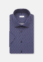 Regular Chemise d'affaires Imprimé in Bleu Moyen |  Seidensticker Onlineshop