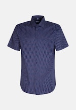 Regular Chemise d'affaires Imprimé in Bleu Moyen |  Seidensticker Onlineshop