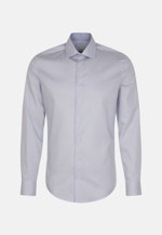 Non-iron Twill Business Shirt in Slim with Kent-Collar in Light Blue |  Seidensticker Onlineshop