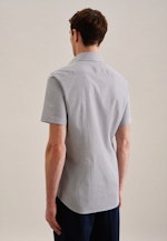 Shaped Business shirt Print in Grey |  Seidensticker Onlineshop