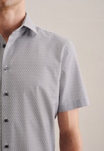 Shaped Business shirt Print in Grey |  Seidensticker Onlineshop
