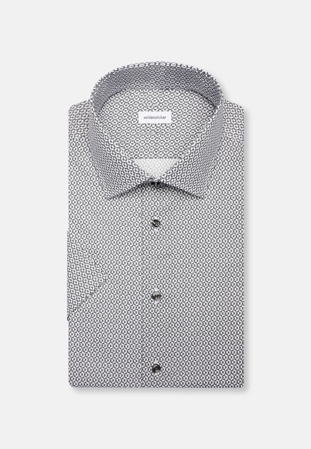 Shaped Business shirt Print in Grey |  Seidensticker Onlineshop