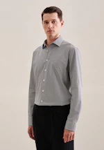 Regular Chemise d'affaires Imprimé in Vert |  Seidensticker Onlineshop