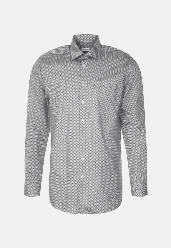 Regular Chemise d'affaires Imprimé in Vert |  Seidensticker Onlineshop