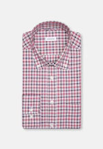 Regular Business Hemd Karo in Rosa/Pink |  Seidensticker Onlineshop