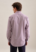 Bügelfreies Twill Business Hemd in Regular mit Button-Down-Kragen in Rosa/Pink |  Seidensticker Onlineshop