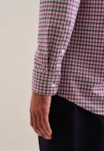 Bügelfreies Twill Business Hemd in Regular mit Button-Down-Kragen in Rosa/Pink |  Seidensticker Onlineshop