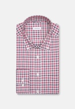 Regular Chemise d'affaires carreaux in Rose Fuchsia |  Seidensticker Onlineshop