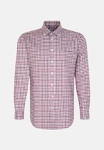 Bügelfreies Twill Business Hemd in Regular mit Button-Down-Kragen in Rosa/Pink |  Seidensticker Onlineshop