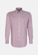 Regular Business Hemd Karo in Rosa/Pink |  Seidensticker Onlineshop