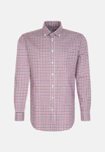 Regular Business Hemd Karo in Rosa/Pink |  Seidensticker Onlineshop