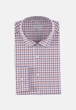 Bügelfreies Twill Business Hemd in Regular mit Button-Down-Kragen in Rot |  Seidensticker Onlineshop