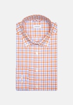 Non-iron Twill Business overhemd in Regular with Button-Down-Kraag in Oranje |  Seidensticker Onlineshop