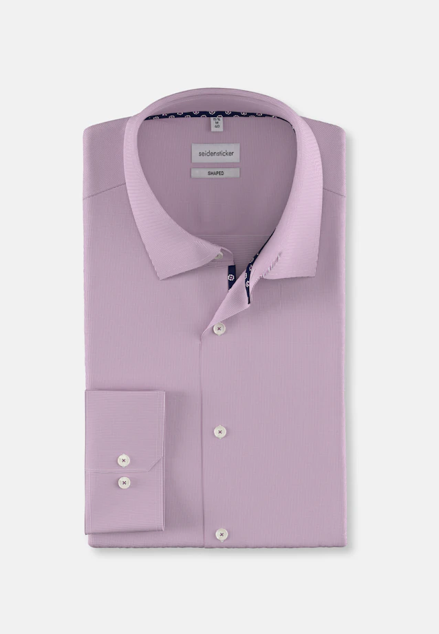 Shaped Chemise d'affaires Uni in Rose Fuchsia |  Seidensticker Onlineshop