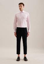 Shaped Business Hemd Uni in Rosa/Pink |  Seidensticker Onlineshop