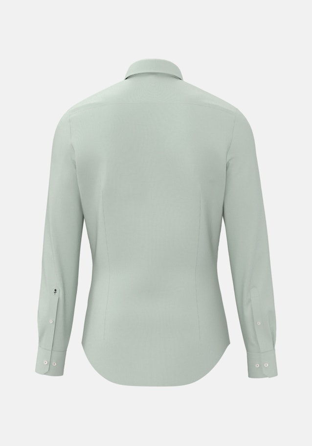 Non-iron Structure Business Shirt in Shaped with Kent-Collar in Green |  Seidensticker Onlineshop