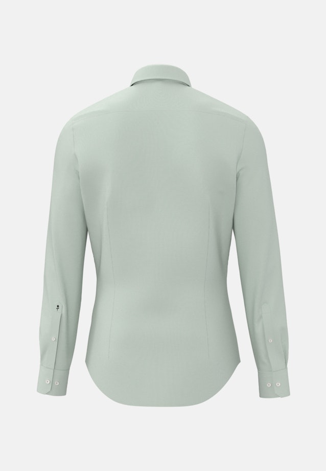 Non-iron Structure Business Shirt in Shaped with Kent-Collar in Green | Seidensticker Onlineshop