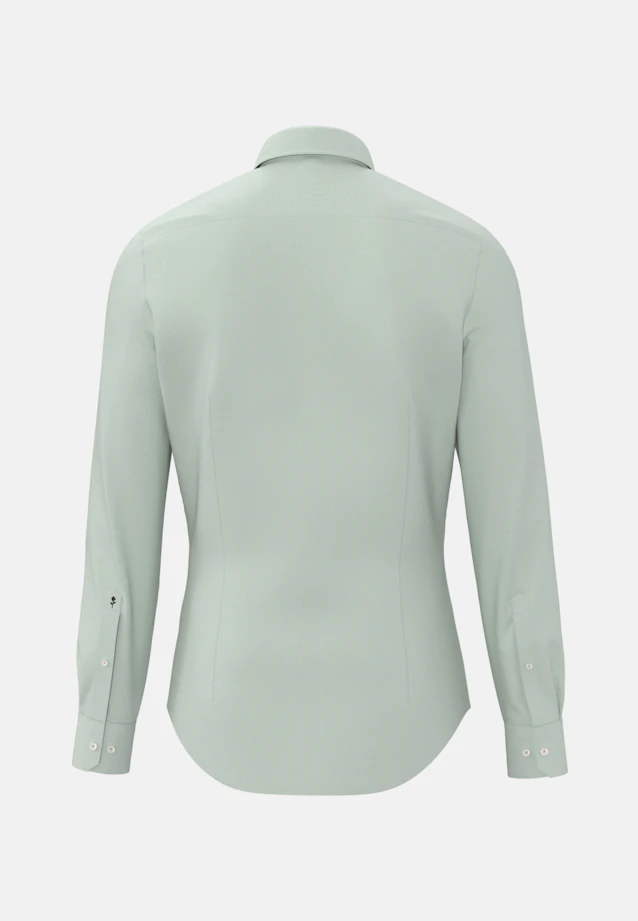 Shaped Business shirt Uni in Green |  Seidensticker Onlineshop