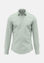 Chemise Business Shaped Structuré Col Kent in Vert |  Seidensticker Onlineshop