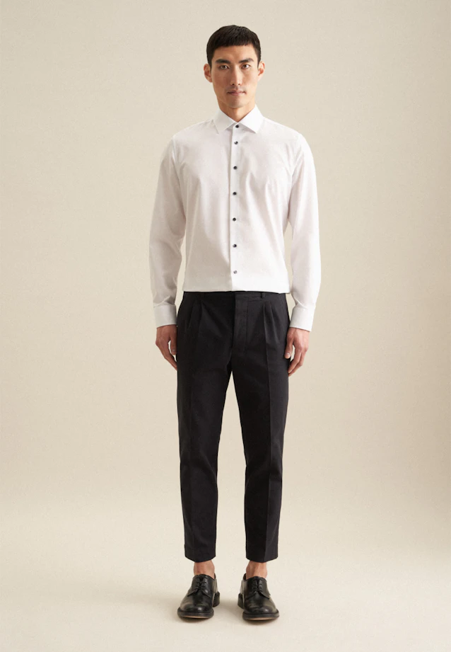 Shaped Chemise d'affaires Uni in Blanc |  Seidensticker Onlineshop