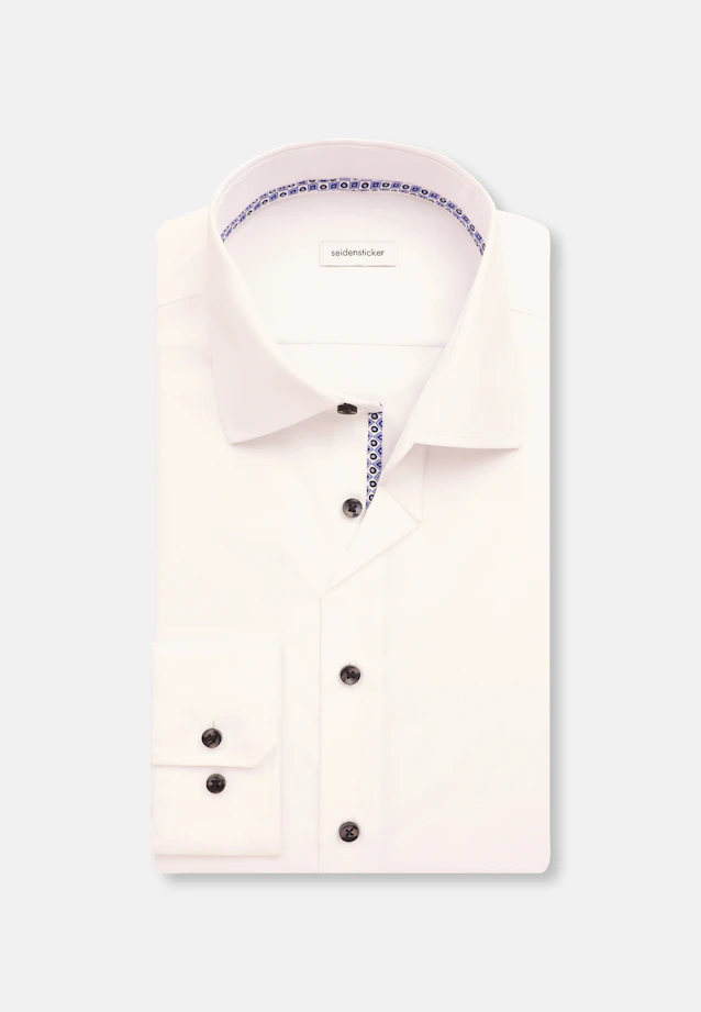 Shaped Chemise d'affaires Uni in Blanc |  Seidensticker Onlineshop