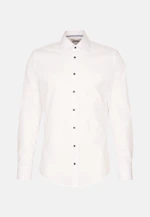Shaped Chemise d'affaires Uni in Blanc |  Seidensticker Onlineshop