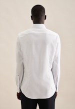 Non-iron Structure Business Shirt in Slim with Kent-Collar in Light Blue |  Seidensticker Onlineshop