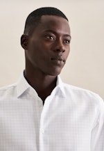 Slim Business Hemd Karo in Hellblau |  Seidensticker Onlineshop