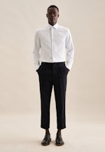 Non-iron Structure Business Shirt in Slim with Kent-Collar in Light Blue |  Seidensticker Onlineshop