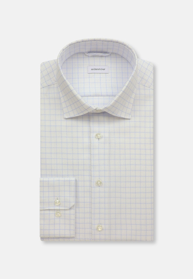 Slim Business Hemd Karo in Hellblau |  Seidensticker Onlineshop