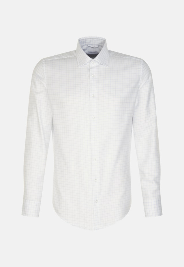 Slim Business Hemd Karo in Hellblau |  Seidensticker Onlineshop