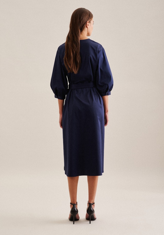 V-Neck Dress in Dark Blue | Seidensticker Onlineshop