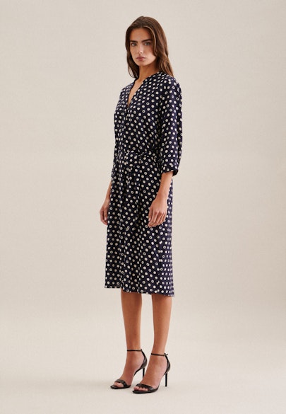 Dress Dots in Dark Blue |  Seidensticker Onlineshop