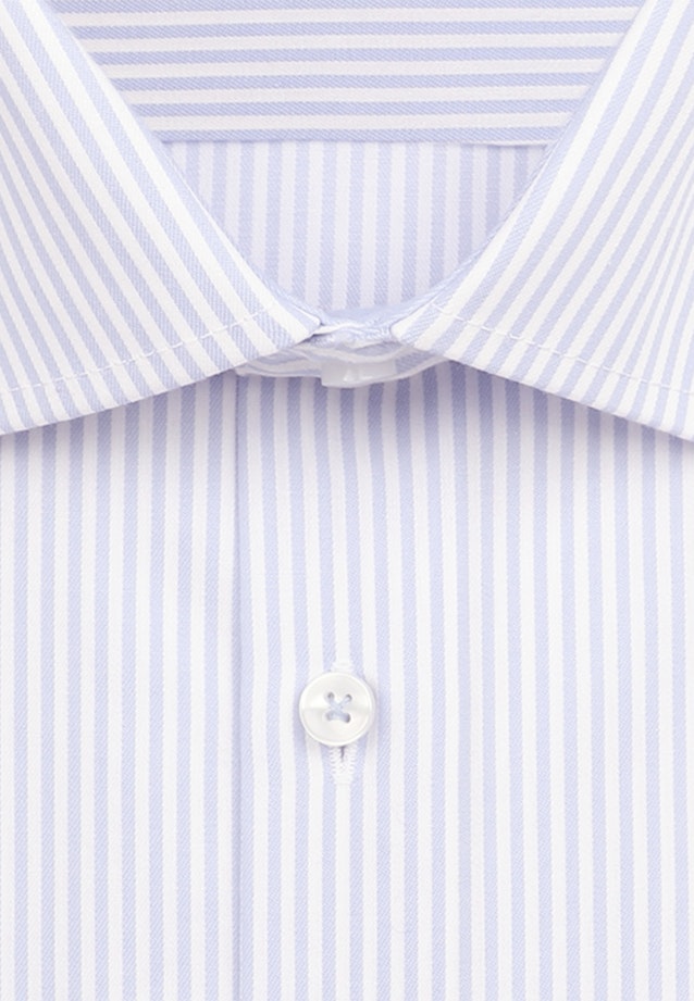 Non-iron Twill Business Shirt in Regular with Kent-Collar in Light Blue |  Seidensticker Onlineshop