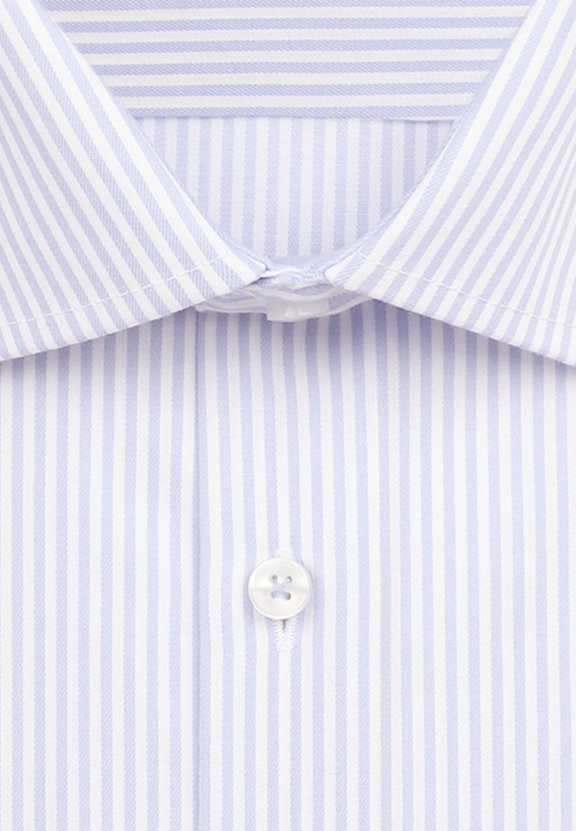 Regular Business Hemd Streifen in Hellblau |  Seidensticker Onlineshop