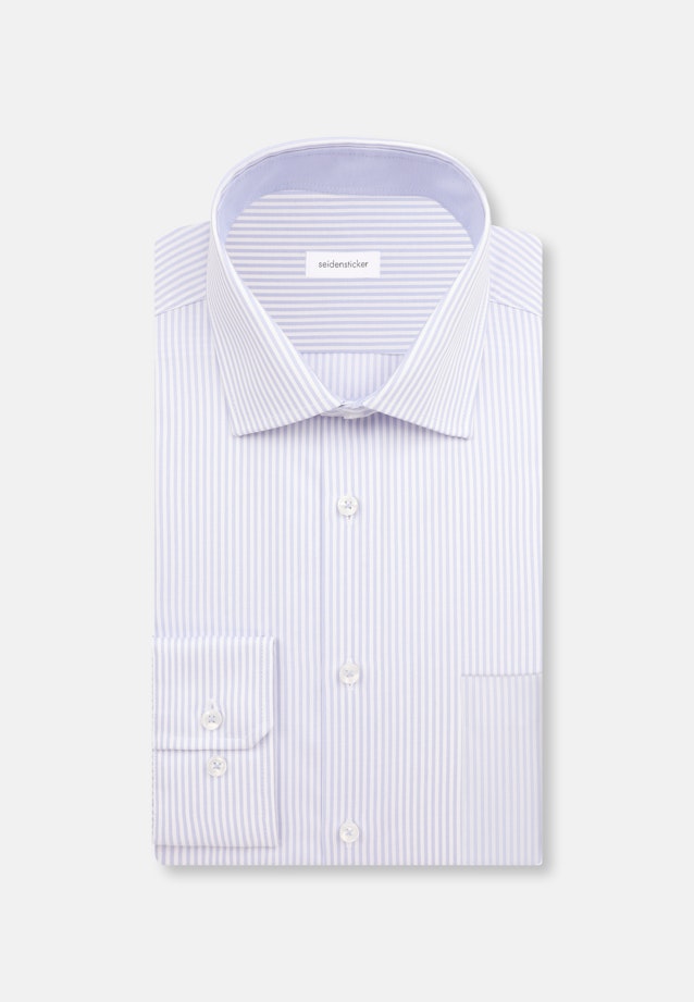 Regular Business Hemd Streifen in Hellblau |  Seidensticker Onlineshop