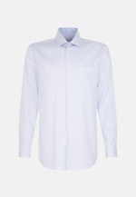 Regular Business Hemd Streifen in Hellblau |  Seidensticker Onlineshop