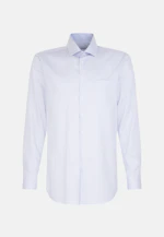 Regular Chemise d'affaires rayures in Bleu Clair |  Seidensticker Onlineshop