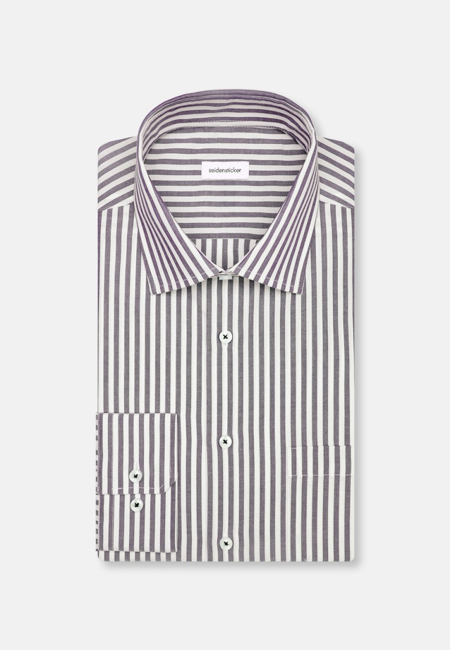 Regular Business shirt Stripe in Medium Blue |  Seidensticker Onlineshop