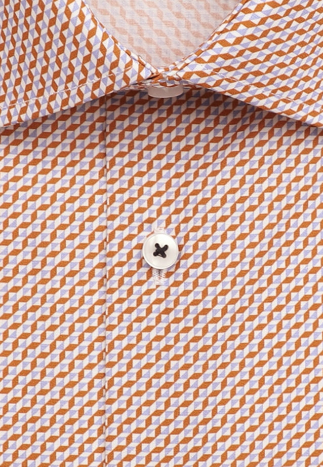 Business Shirt in Slim with Kent-Collar in Orange |  Seidensticker Onlineshop