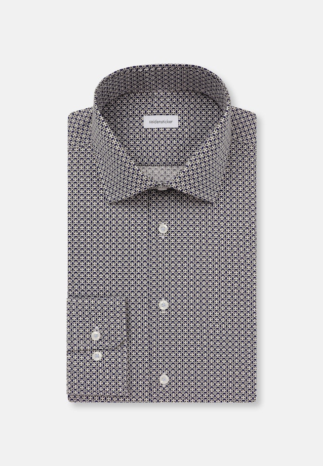 Shaped Business shirt Print in Green |  Seidensticker Onlineshop