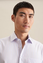 Regular Business Hemd Streifen in Rosa/Pink |  Seidensticker Onlineshop