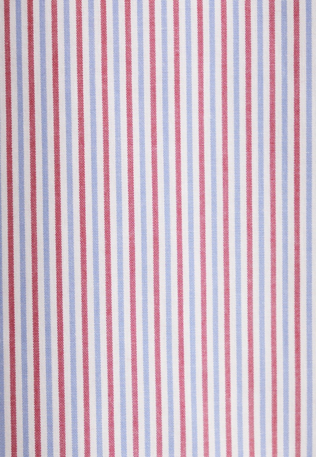 Regular Business Hemd Streifen in Rot |  Seidensticker Onlineshop