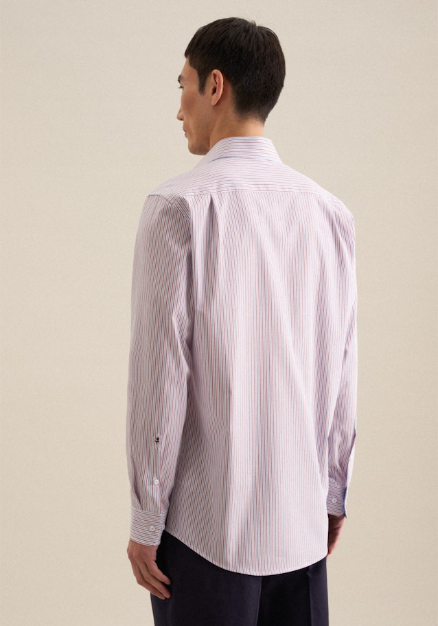 Non-iron Poplin Business Shirt in Regular with Kent-Collar in Red |  Seidensticker Onlineshop