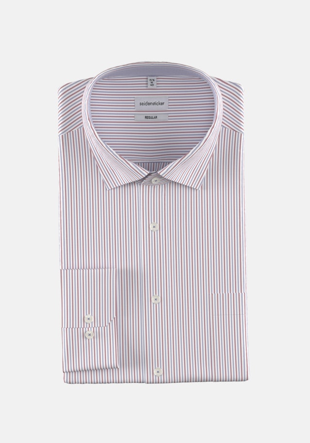 Non-iron Poplin Business Shirt in Regular with Kent-Collar in Red |  Seidensticker Onlineshop